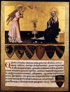 The Annunciation — Giovanni Di Paolo