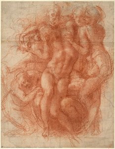 Trauerklage (recto), Ca. 1530 — Michelangelo Buonarroti
