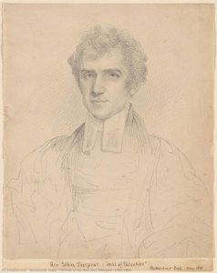 Portrait Of The Rev. John Pierpont (1785-1866) — Rembrandt Peale