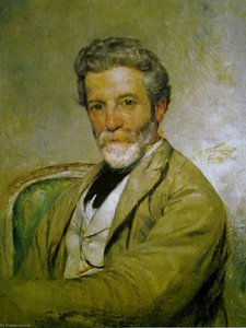 Retrato Del Pintor Giovanni Mochi — Alfredo Valenzuela Puelma