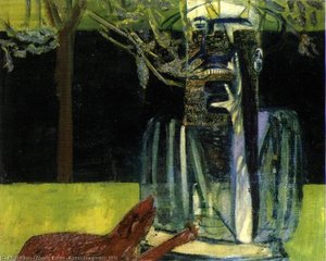 Figuras En Un Jardín — Francis Bacon