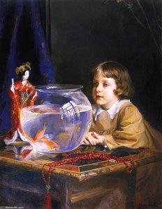 John, The Artist's Fifth Son — Philip Alexius De László