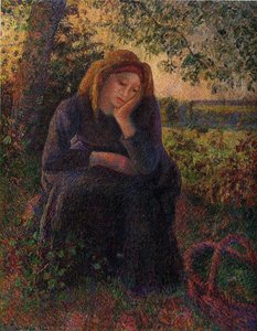 Sėdianti Žemės Šeimininkė — Kamilis Pisaro