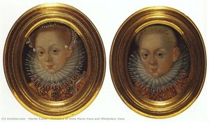Miniature Of Anna Maria Vasa And Władysław Vasa — Marcin Kober