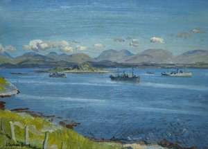 The Convoy Anchorage From Lismore — Stephen Bone