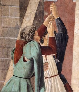 6. Tortura Del Giudeo (dettaglio) — Piero Della Francesca