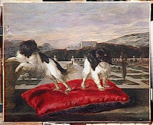 Deux Petits Chiens — Nicasius Bernaerts