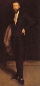 Arrangement In Black, Portrait Of F. R. Leyland — James Abbott Mcneill Whistler