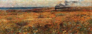 Passing Train — Umberto Boccioni