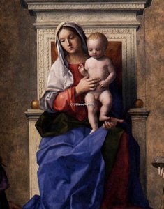 Retable De San Zaccaria (détail) — Giovanni Bellini (giambellino)