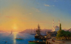 View Of Constantinople And The Bosporus — Ivan Konstantinovich Aivazovsky