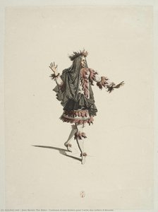 Costume D’une Ombre Pour L’acte Des Enfers D’alceste — Jean Berain The Elder