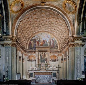 Interior View Toward Choir — Donato Bramante