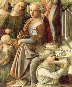 Coronation Of The Virgin (detail) — Filippo Di Tommaso Lippi