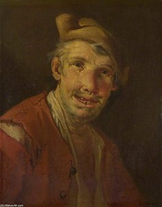 Head Of A Man In Red — Giacomo Francesco Cipper