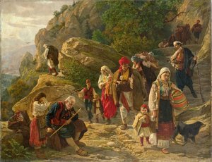 Herzegovinianische Flüchtlinge — Uroš Predić