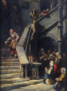 Good Friday In The Middle Ages — Eugène Louis Gabriel Isabey