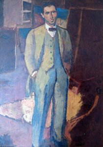 Deutsch Selbstbildnis — Albert Weisgerber