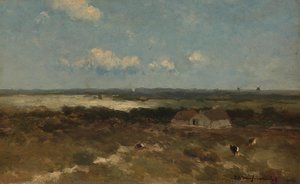 Dune Landscape, Johan Hendrik Weissenbruch, 1870 - 1896 — Jan Hendrik Weissenbruch