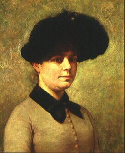 Portrait Of Mary Ethell Gertrude Walker — John Ottis Adams