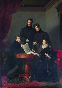 The Family Of Barbiano Di Belgioioso D'este — Giuseppe Molteni