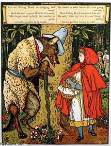 Little Red Riding Hood - — Walter Crane