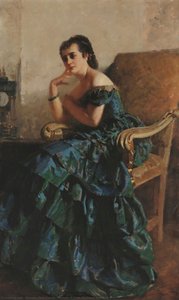 Portrait Of Clelia De Simoni Nobili — 朱塞佩·恩佐·帕兰蒂