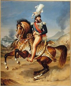 Joachim Murat, Roi De Naples, Portrait Equestre — Antoine-jean Gros (baron Gros)