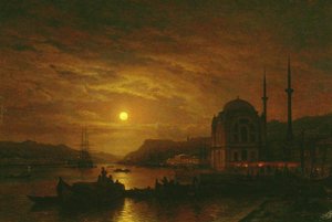Moonlit Night In Constantinople — Alexei Petrovich Bogoliubov