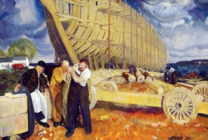 The Rope (also Known As Builders Of Ships) — George Wesley Bellows