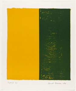 Canto X — Barnett Newman