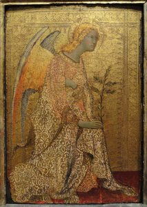 Der Engel Der Verkündigung, 1333, National Gallery — Simone Martini