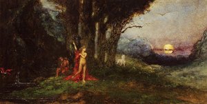 Pasiphaé Et Le Taureau — Gustave Moreau
