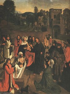 The Raising Of Lazarus, Louvre — Geertgen Tot Sint Jans