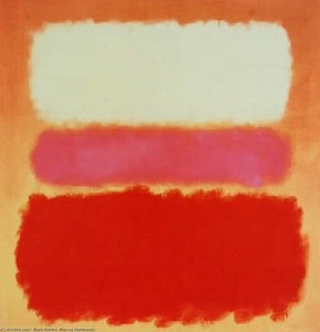 Weiße Wolke Über Lila — Mark Rothko