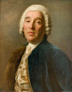 Portrait Of Francesco Bartolomeo Rastrelli — Pietro Antonio Rotari