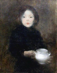 L'enfant À La Soupière — 외젠 아나톨 카리에르