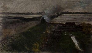 Mine Al Ponte Delizia — Giulio Aristide Sartorio
