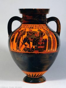 Attic Amphora — The Lydian