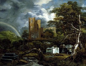 Il Cimitero Ebraico — Jacob Van Ruisdael