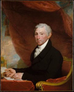 James Monroe — Gilbert Stuart Newton