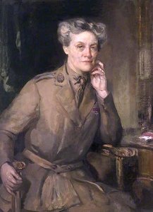 Mrs Chalmers, Cbe, Director Of Qmaac — Edward Arthur Walton