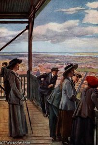 From The Look Out — Harold Copping