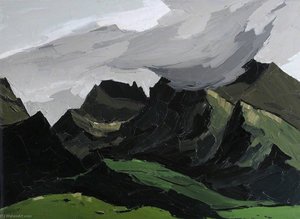 Clouds Above Crib Goch — جون كافين ويليامز