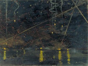 A Night Air Raid Over Augusta — John Worsley