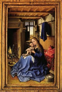 Virgin And Child In An Interior — Robert Campin (master Of Flemalle)