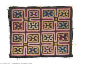 Shirt Panel (mola) — Guna People