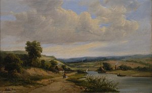 Englische Landschaft Französische Landschaft — John Constable