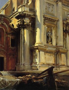 Corner Of The Church Of St. Stae Venice — John Singer Sargent