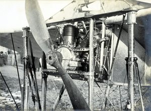 Anzani Motor On A Blériot Xi Aeroplane — Alessandro Anzani